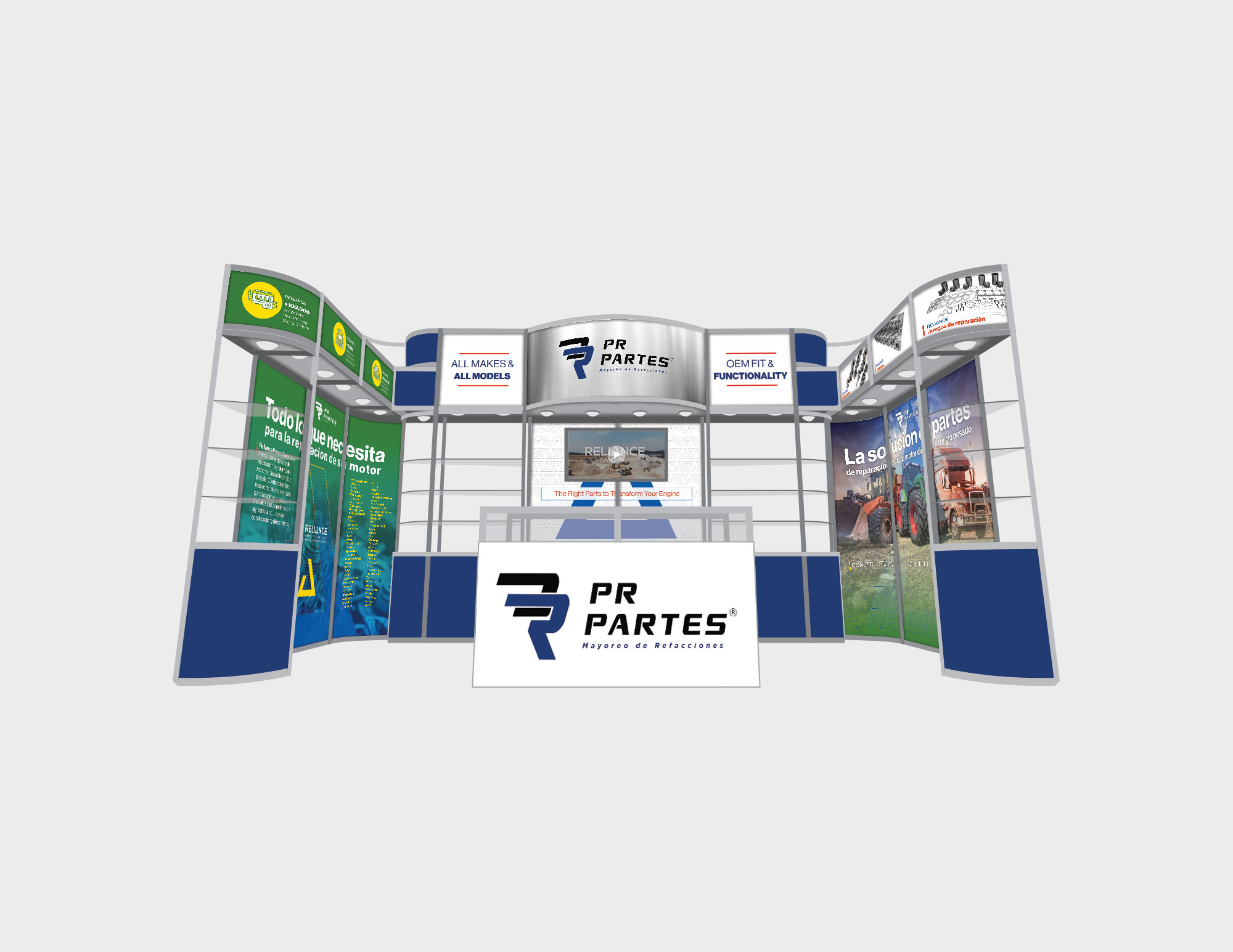 PR Partes Show Booth